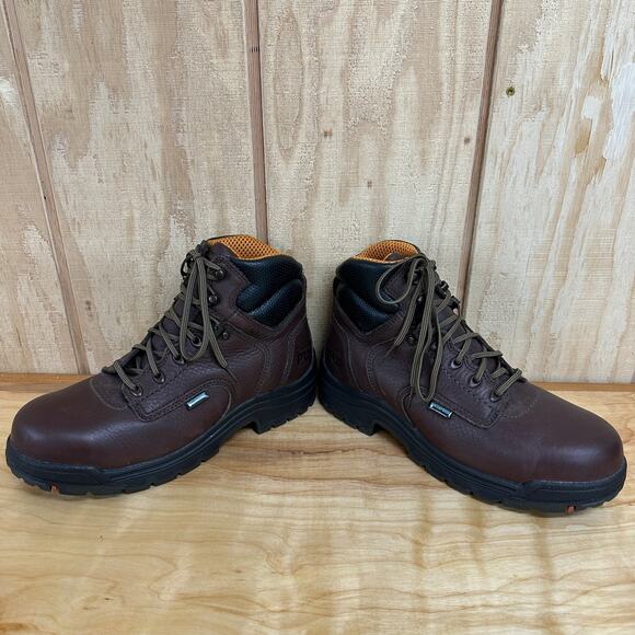NEW TIMBERLAND PRO Men's TiTAN Alloy Toe 6" In Work Boots 26078 US 8M Waterproof - Picture 7 of 8
